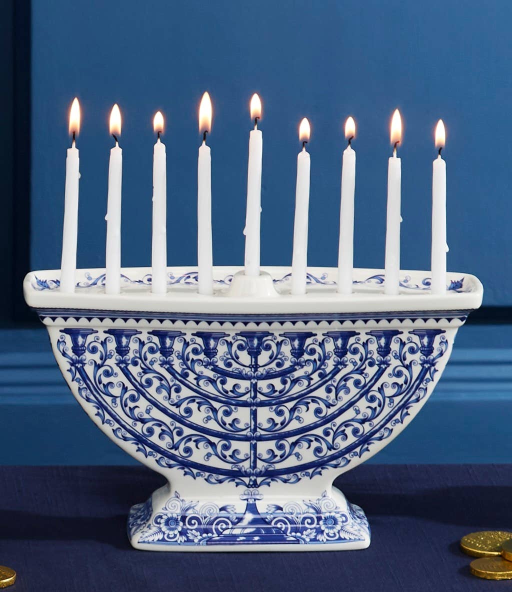 Judaica Menorah - Spode