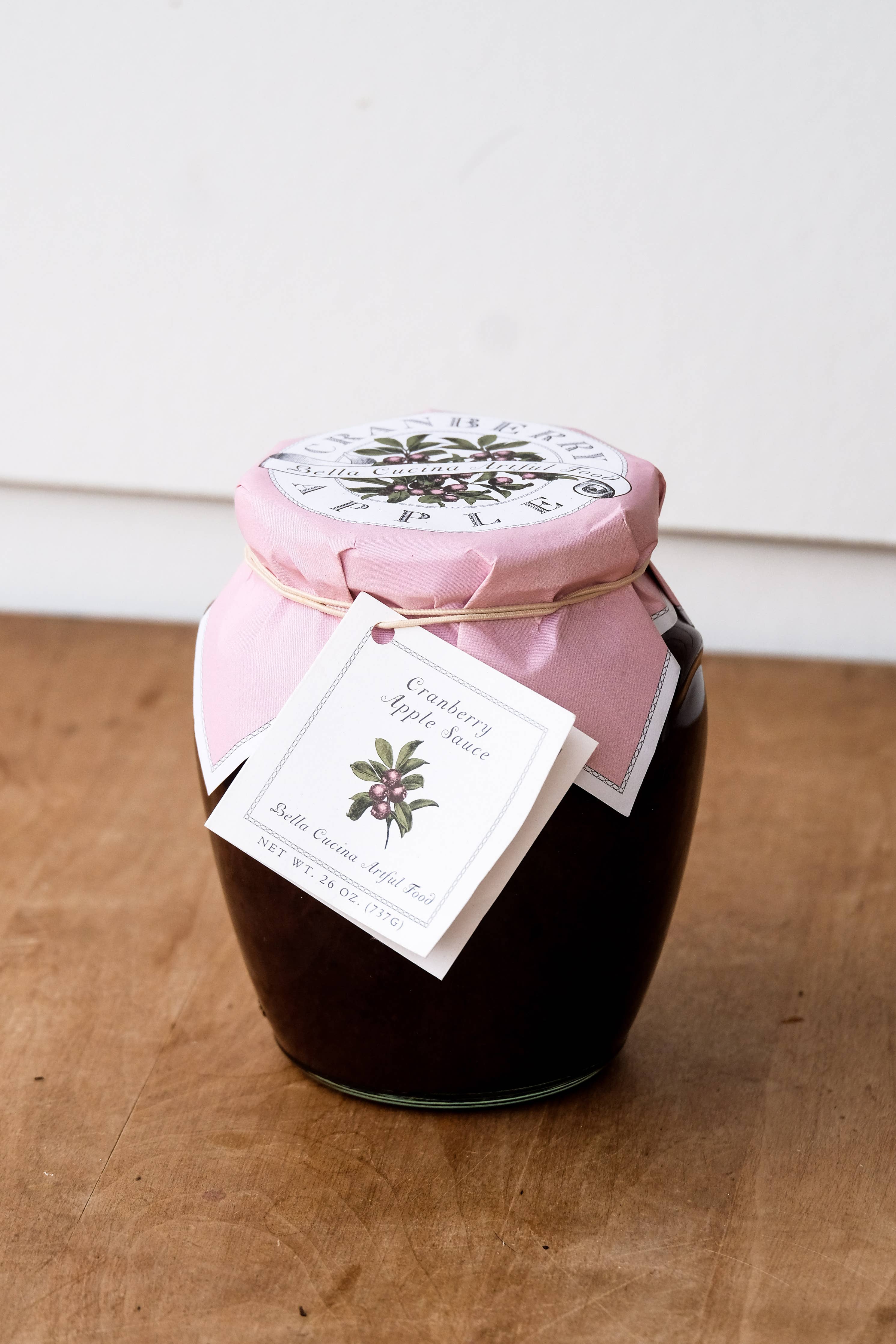 Cranberry Apple Sauce Grande - Bella Cucina (23oz / 650g)