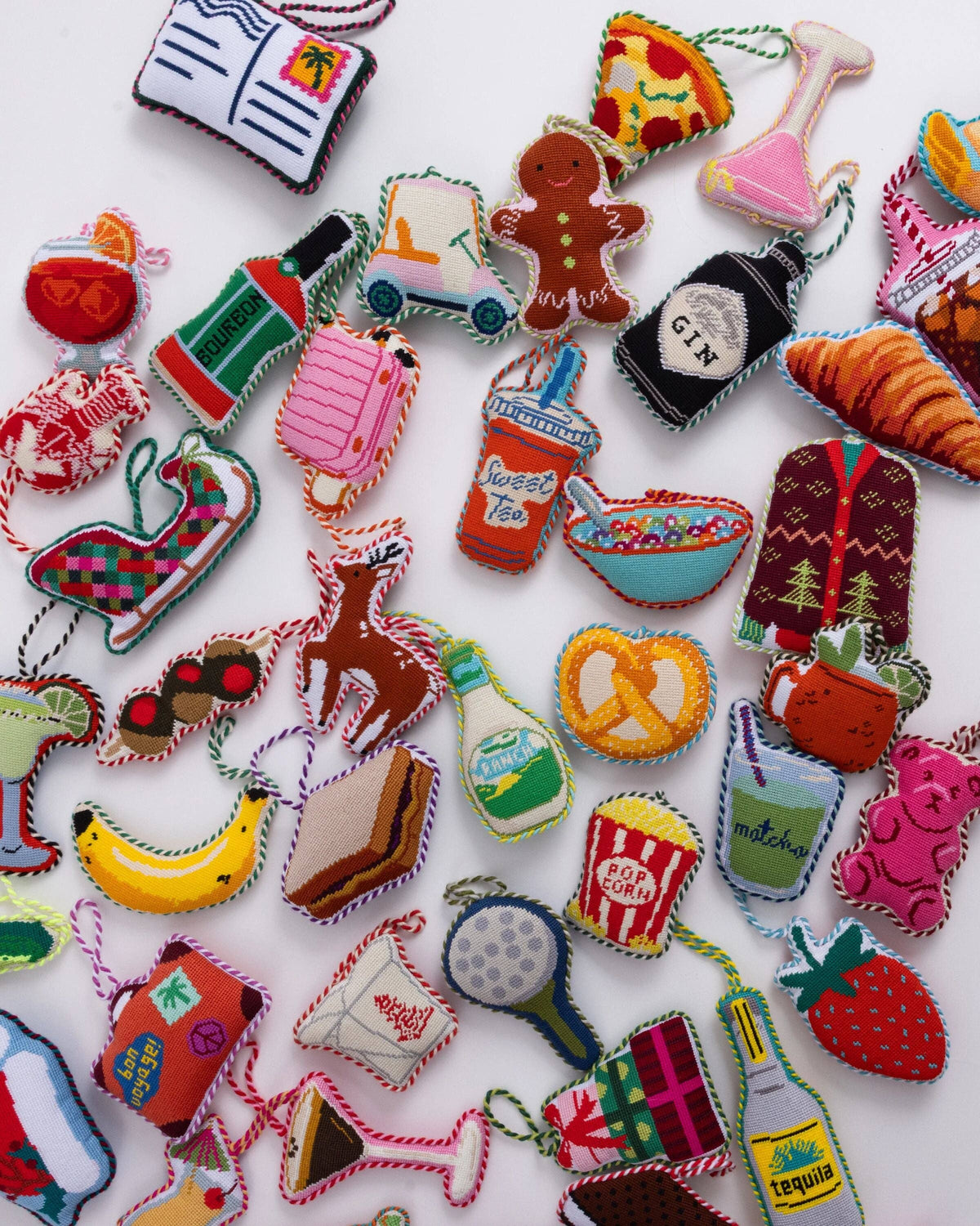 Cosmopolitan Needlepoint Ornament - Furbish Studios