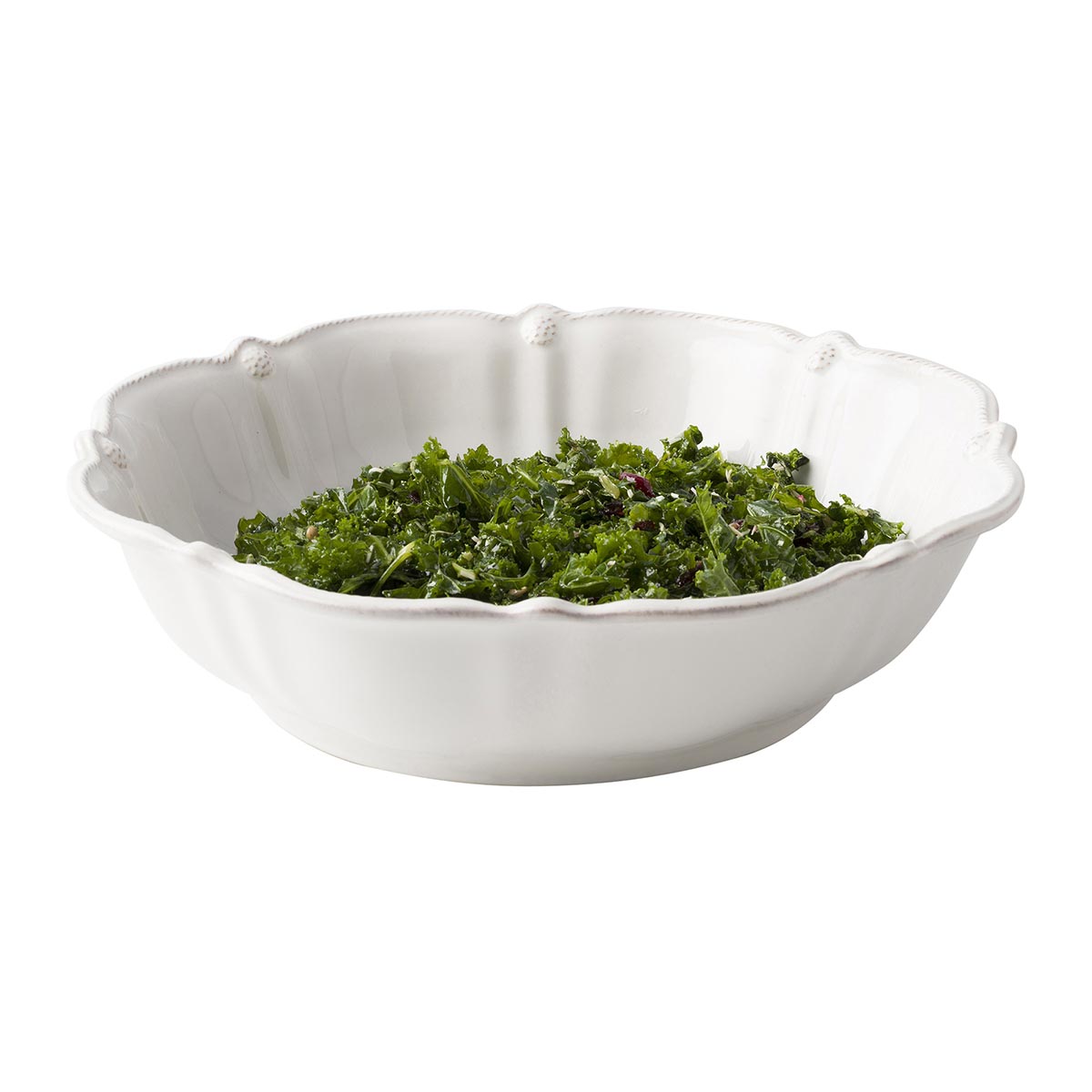 Berry & Thread 13" Serving Bowl - Whitewash