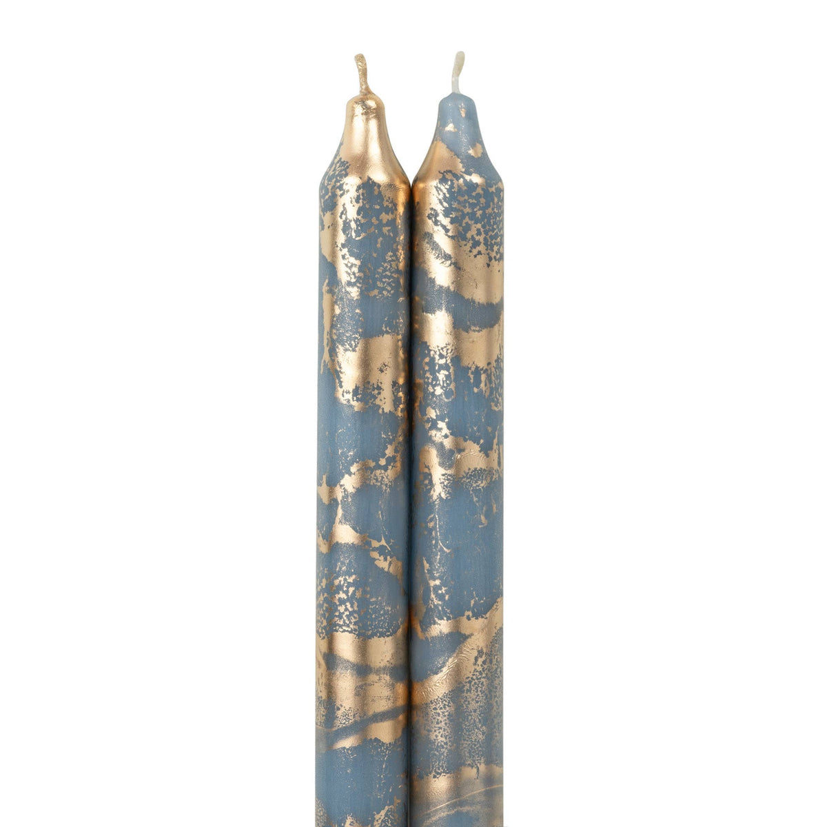 Taper Candles, Bordeaux with Gold - 12in (2 tapers)