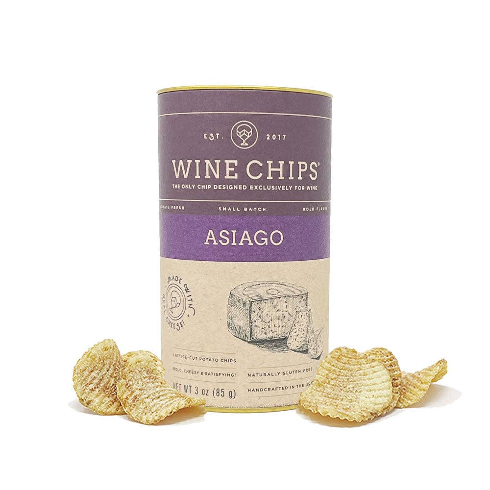 Asiago Potato Chips - Wine Chips (3.0oz / 85g)