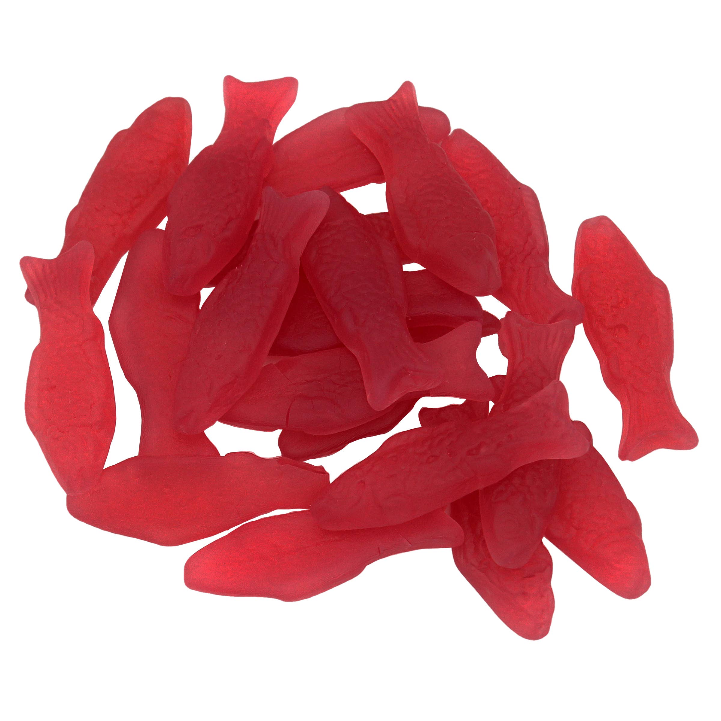 Raspberry Swedish Fish - Kolsvart