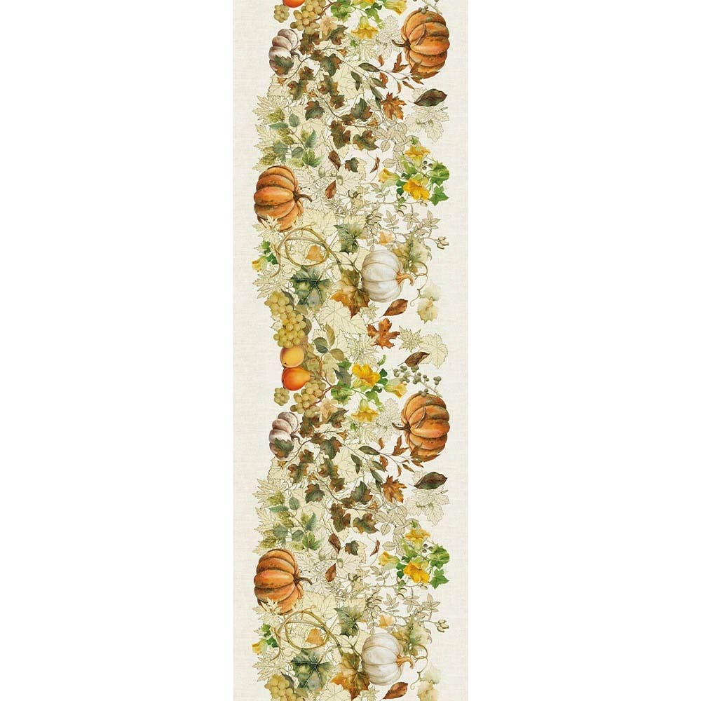 Delices D'Automne Potiron Tablerunner, Metis - Garnier Thiebaut (21in x 61in)
