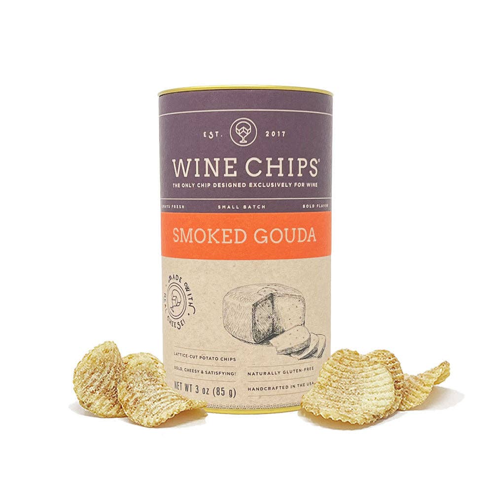 Smoked Gouda Potato Chips - Wine Chips (3.0oz / 85g)