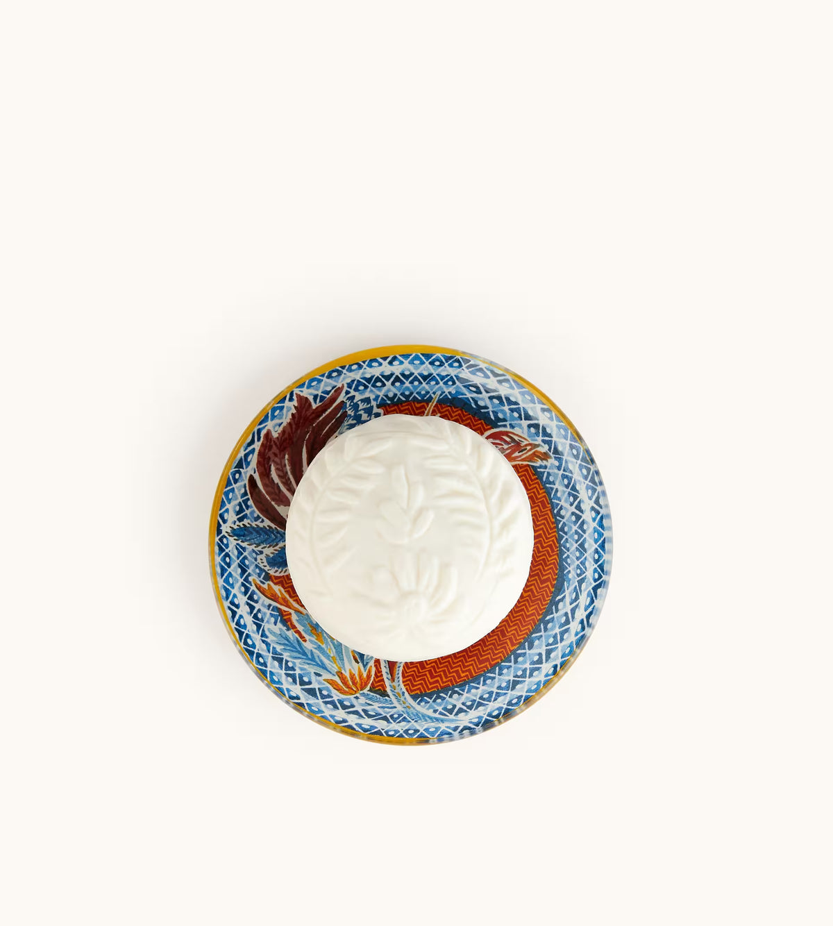 Rose Lavande, Soap & Soap Dish - Fragonard (150g)