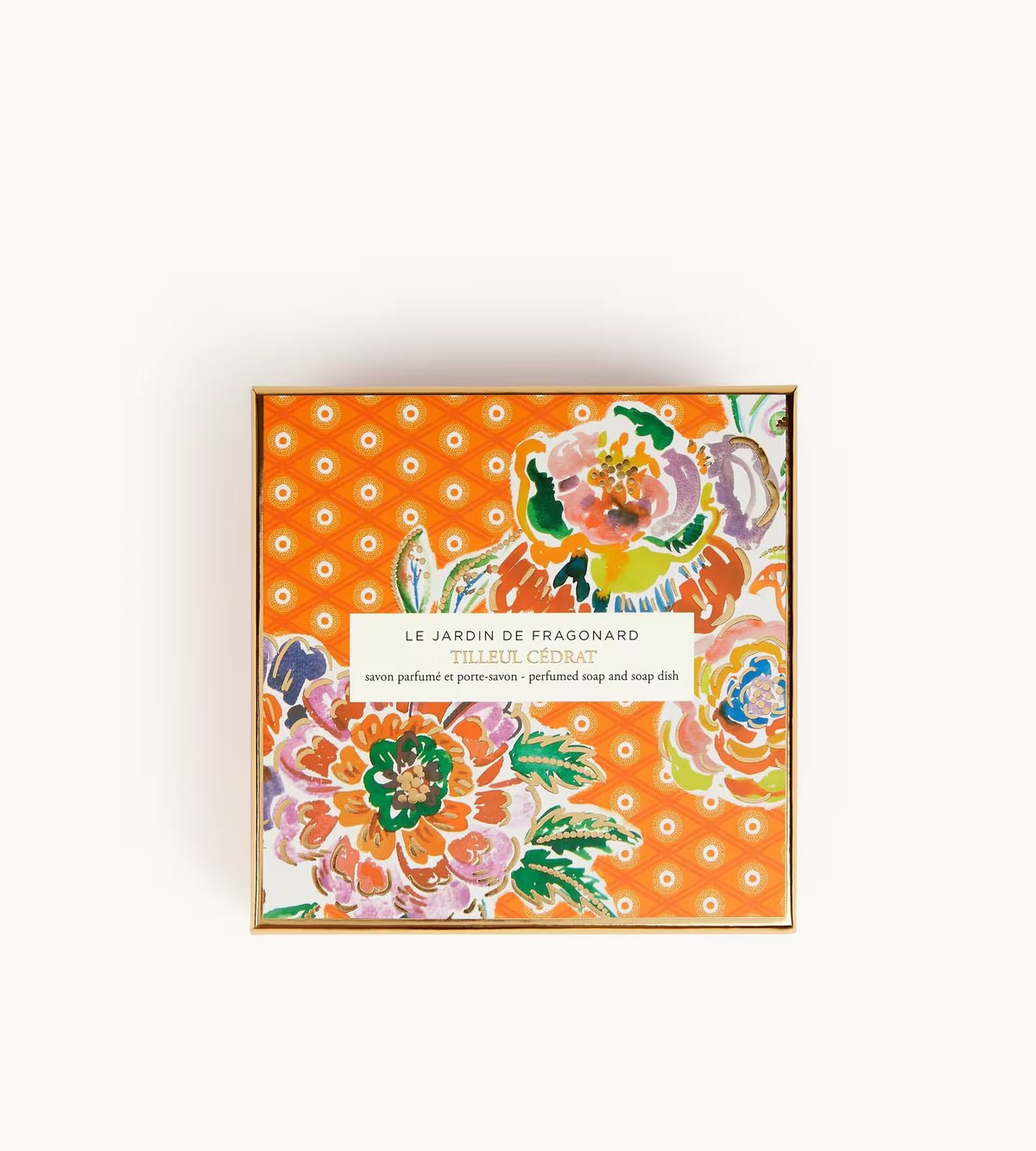 Tilleul Cédrat, Soap & Soap Dish - Fragonard (150g)