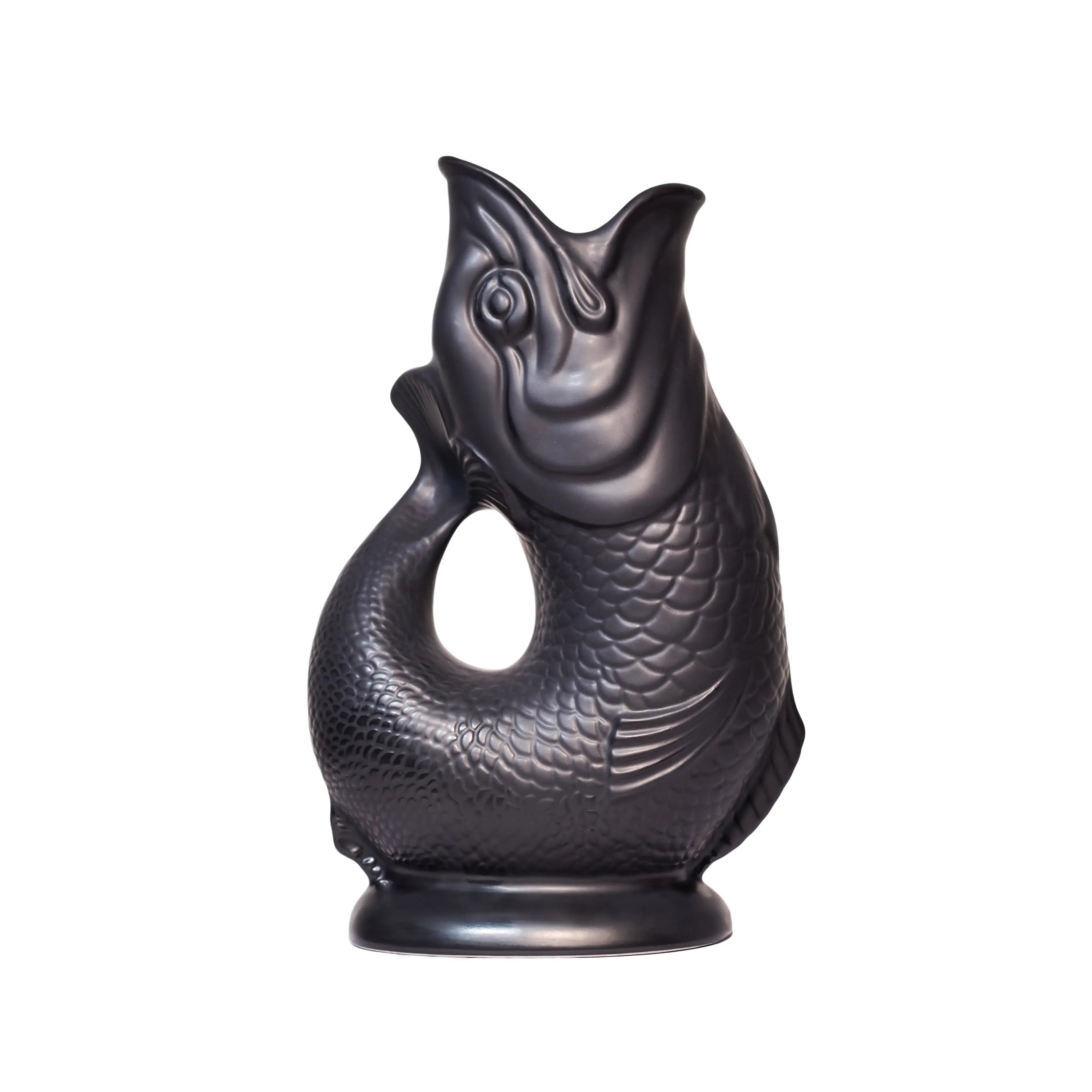 Matte Black Gluggle Jug (XL)