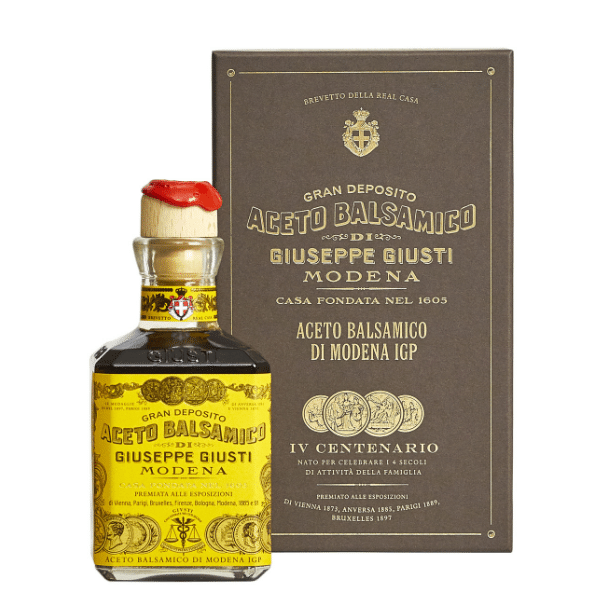 Balsamic Vinegar, 4 Gold Medals - Giuseppe Giusti (8.4oz)