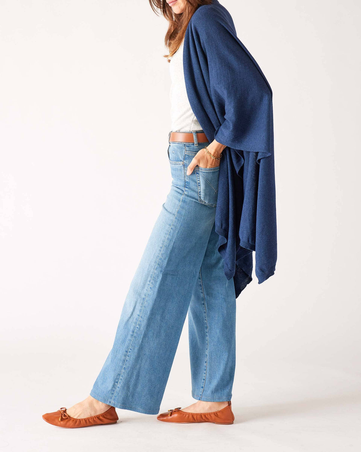 Charleston Wrap, Mink (One Size) - MERSEA
