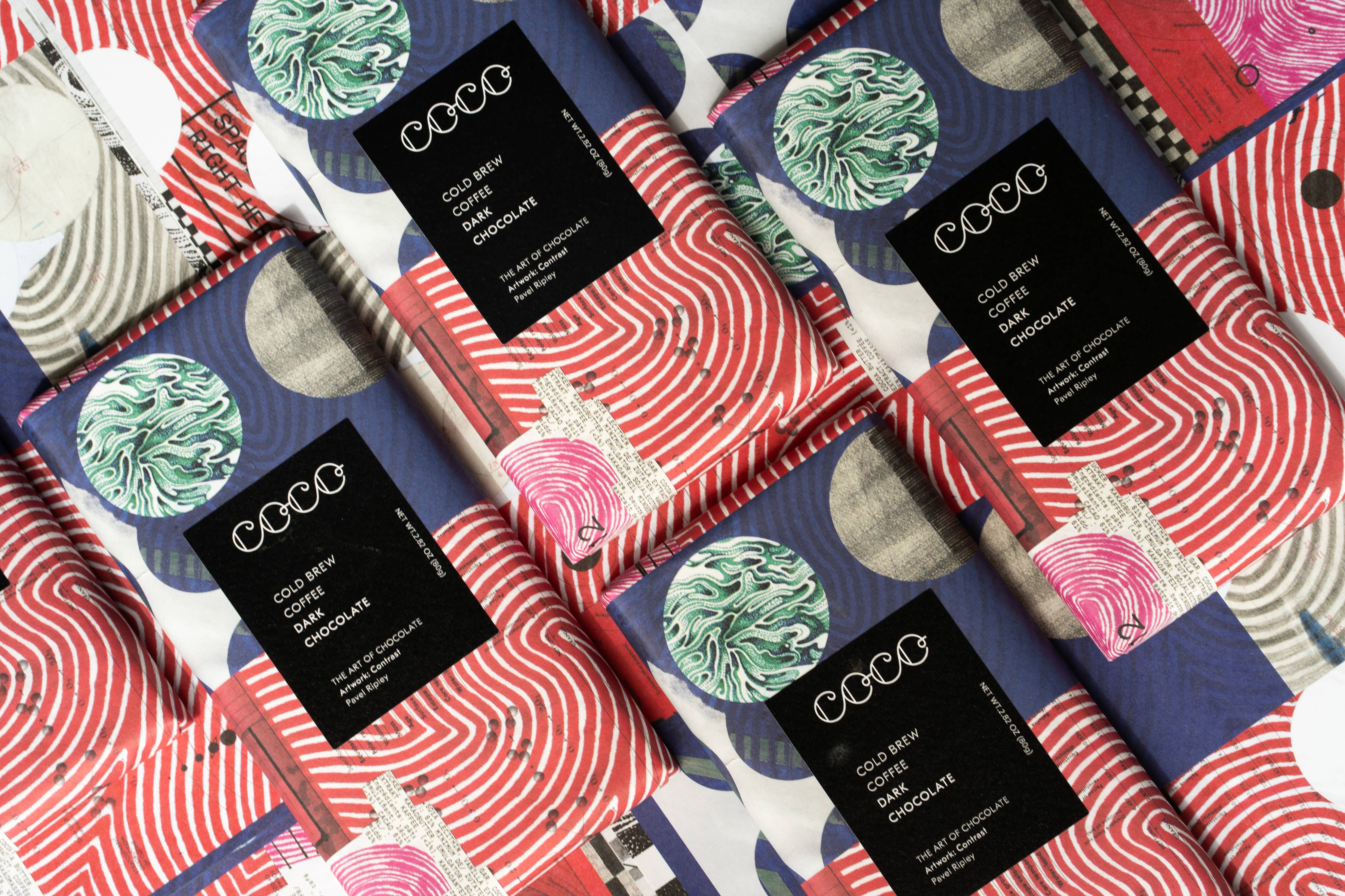 Cold Brew Coffee Dark Chocolate Bar - Coco Chocolatier