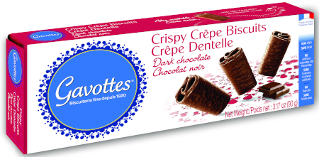 Crispy Crepes, Dark Chocolate - Gavottes