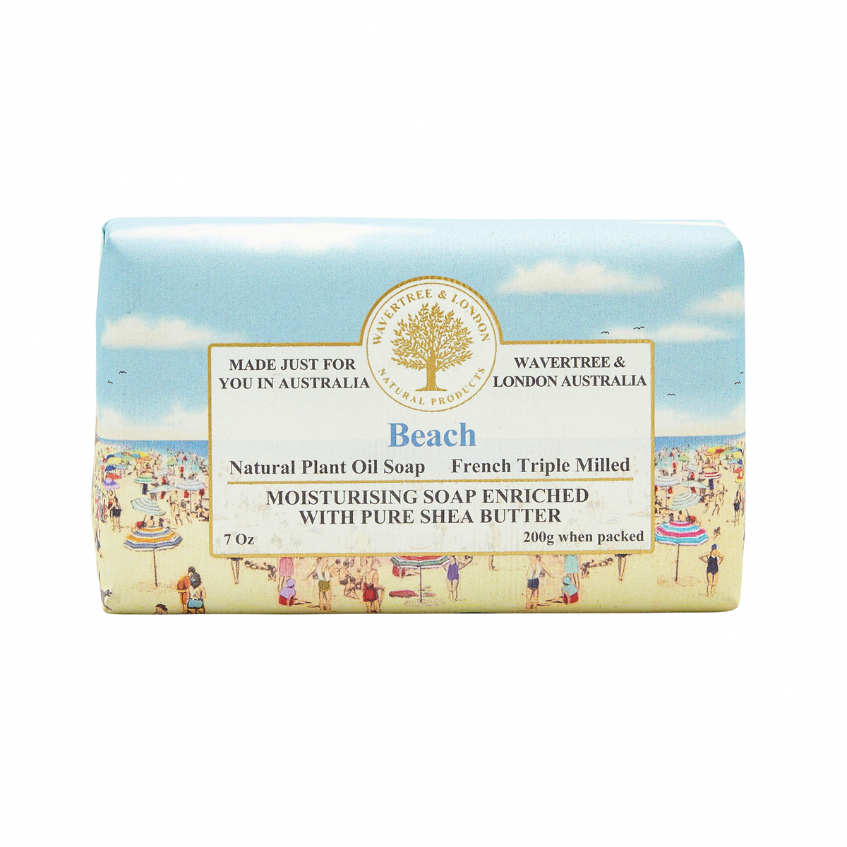 Soap Bar, Beach - Wavertree & London (7oz / 200g)