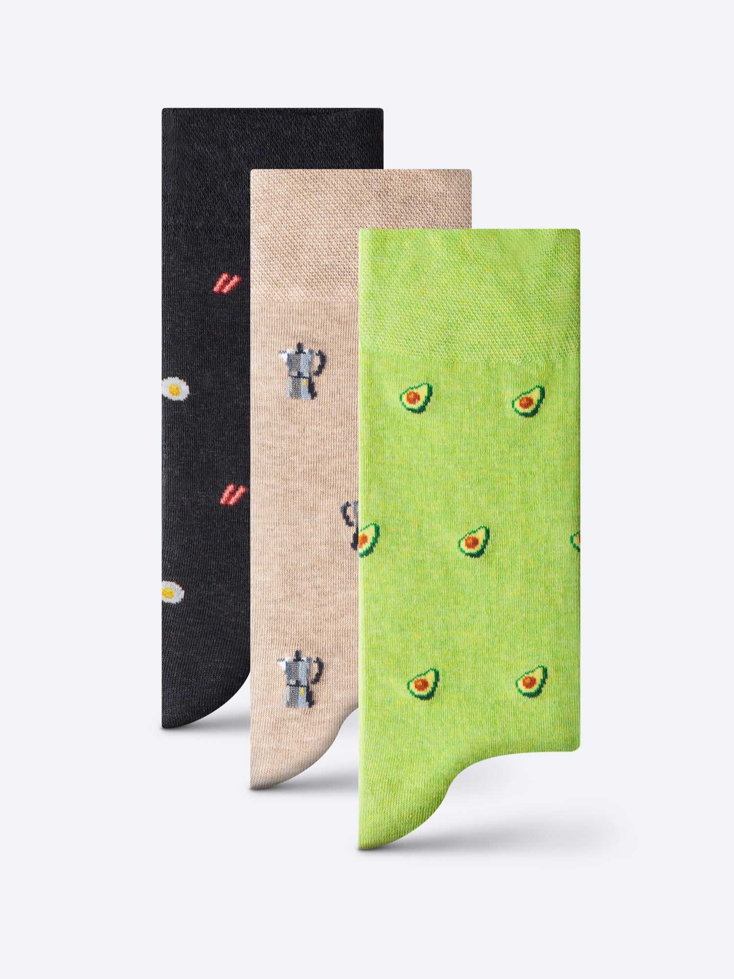 Brunch Socks (3 pairs) - The London Sock Exchange