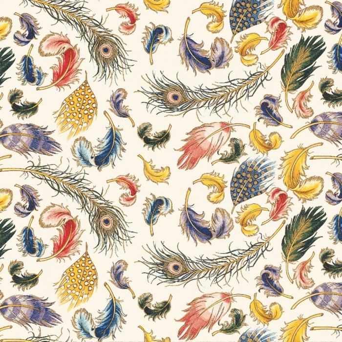 Decorative Paper, Feathers - Rossi 1931 (20in x 28in)