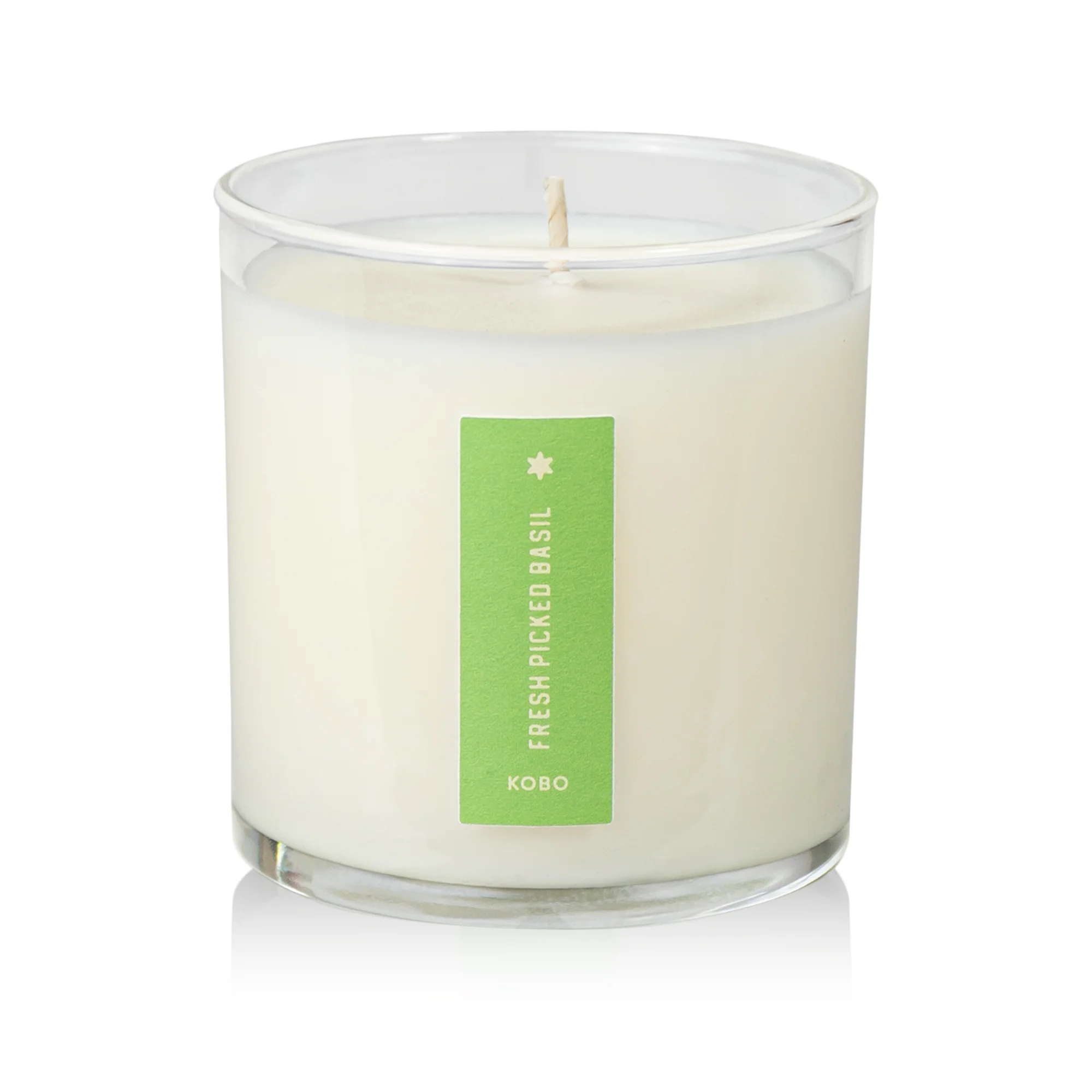 Fresh Picked Basil Candle, Plant The Box Collection - KOBO Candles (9oz)
