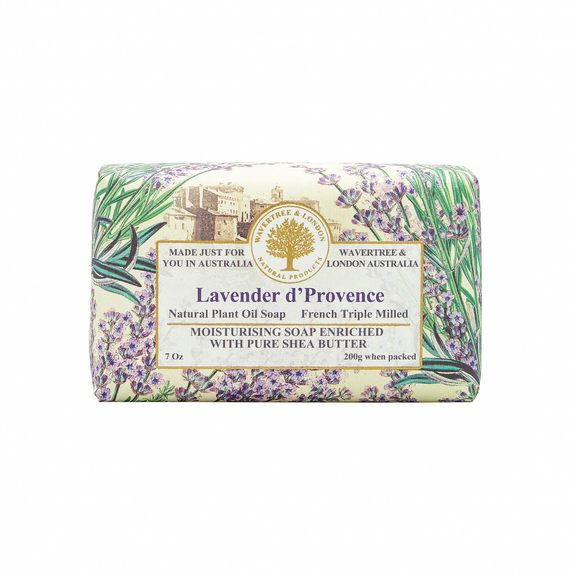Soap Bar, Lavender - Wavertree & London (7oz / 200g)