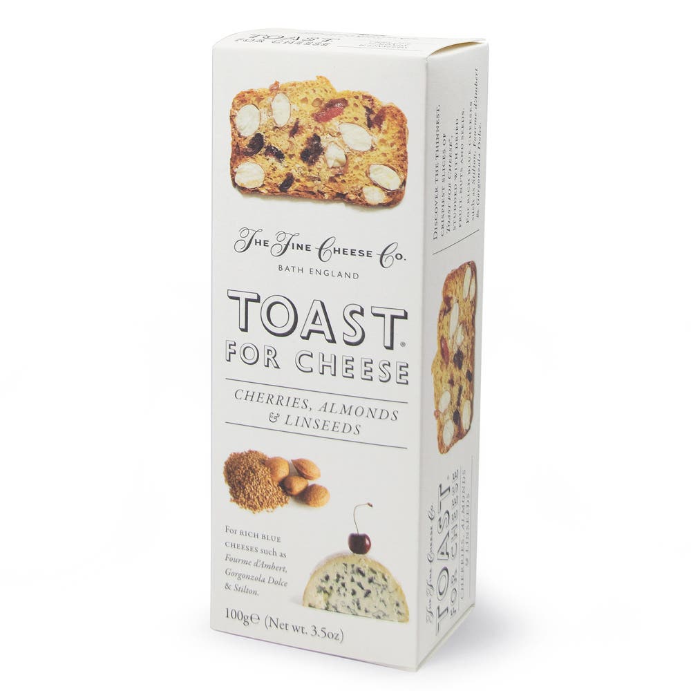 Toast for Cheese, Cherry & Almond - The Fine Cheese Co. (3.5oz / 100g)