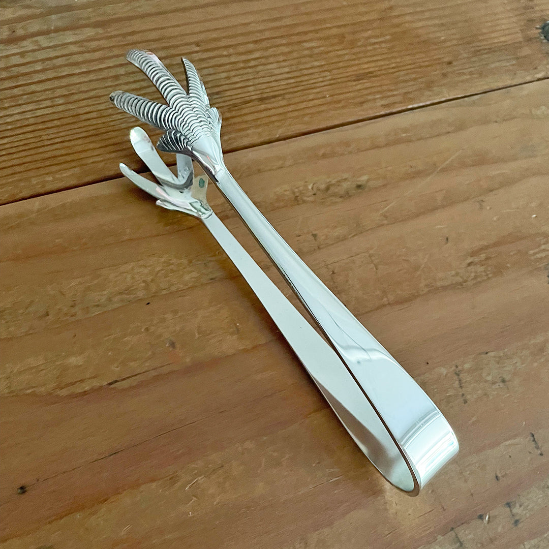 London Ice Tongs - Hôtel Silver (6.25in l)
