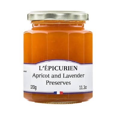 Apricot & Lavender Preserve - L'Epicurien (11.3oz / 320g)