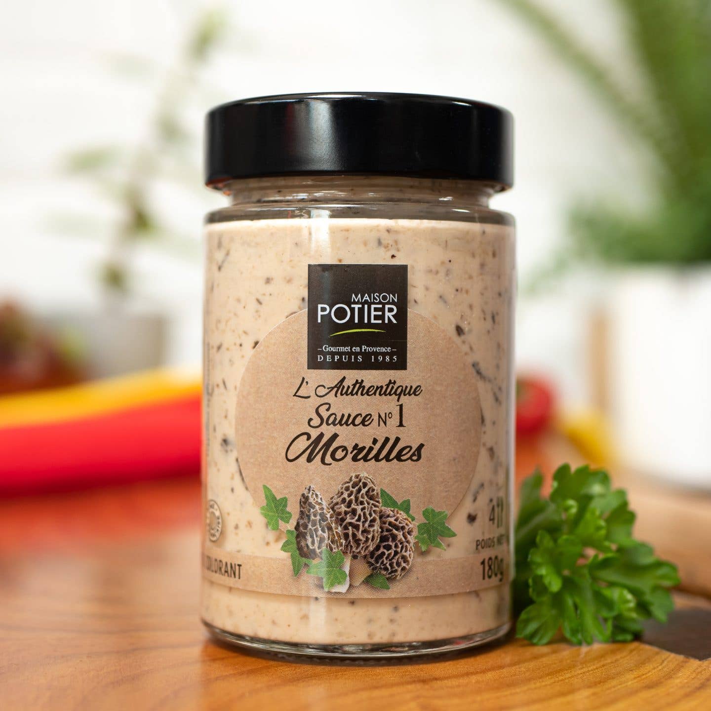 Morel Mushroom & Wine Sauce No. 1 - Maison Potier Sauces (6.3oz / 180g)