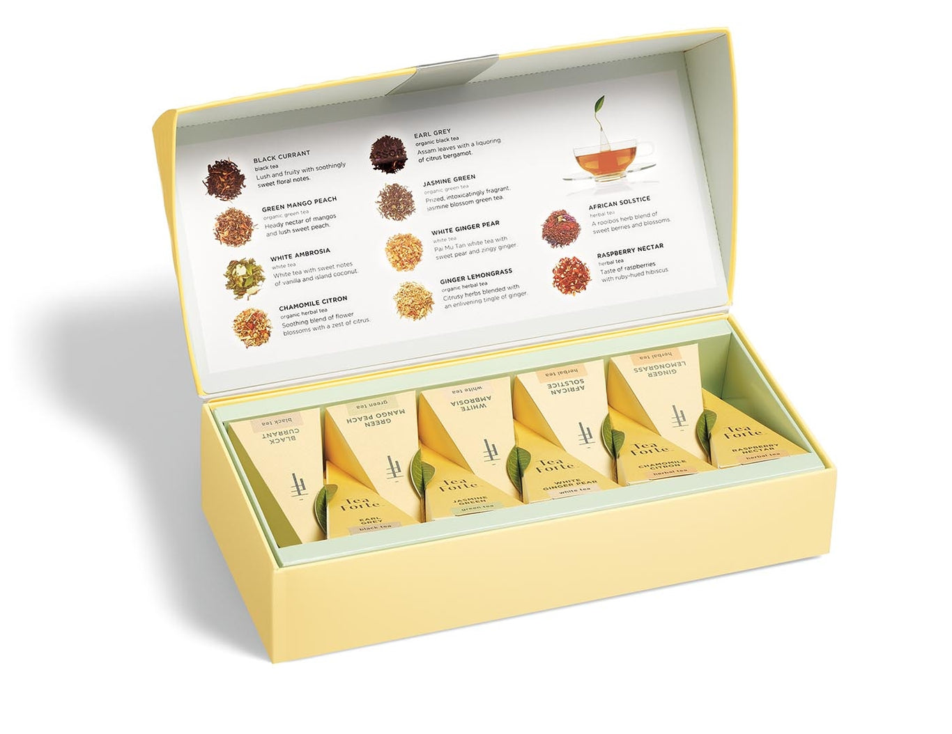 Tea Tasting Petite Presentation Box - Tea Forte (1.1oz / 30g)