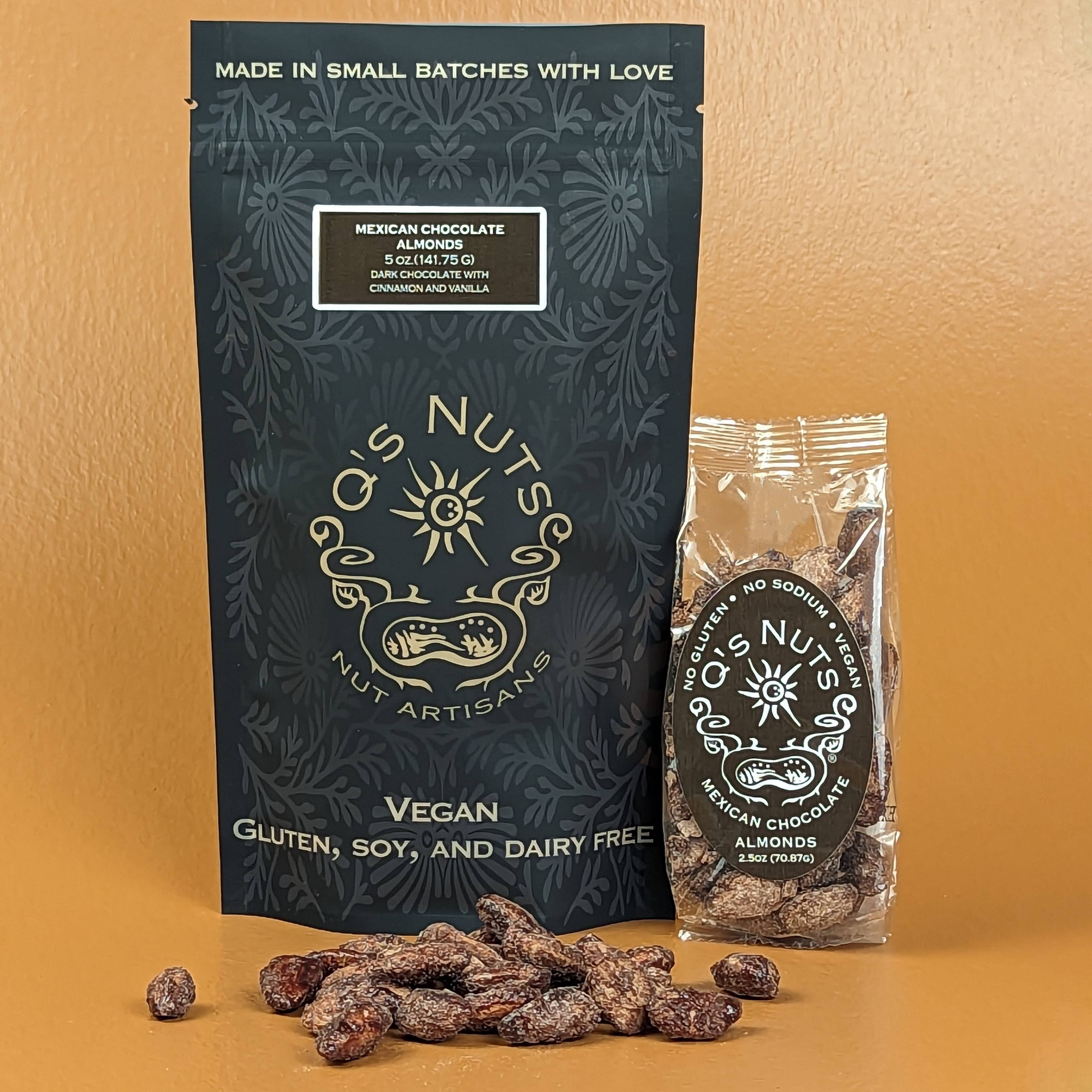 Mexican Chocolate Almonds - Q's Nuts (5oz / 140g)