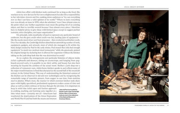 Julia Child's Kitchen: The Design, Tools, Stories, and Legacy of an Iconic Space by Paula J. Johnson, Jacques Pépin (Foreword by) - Abrams