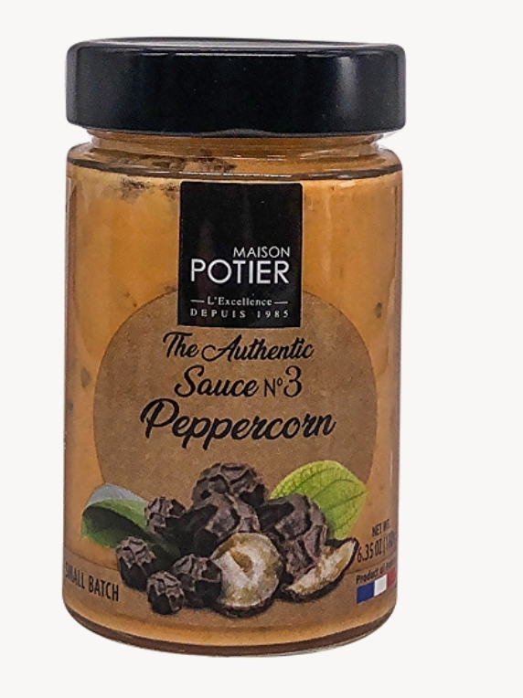 Peppercorn Sauce No. 3 - Maison Potier Sauces (6.3oz / 180g)