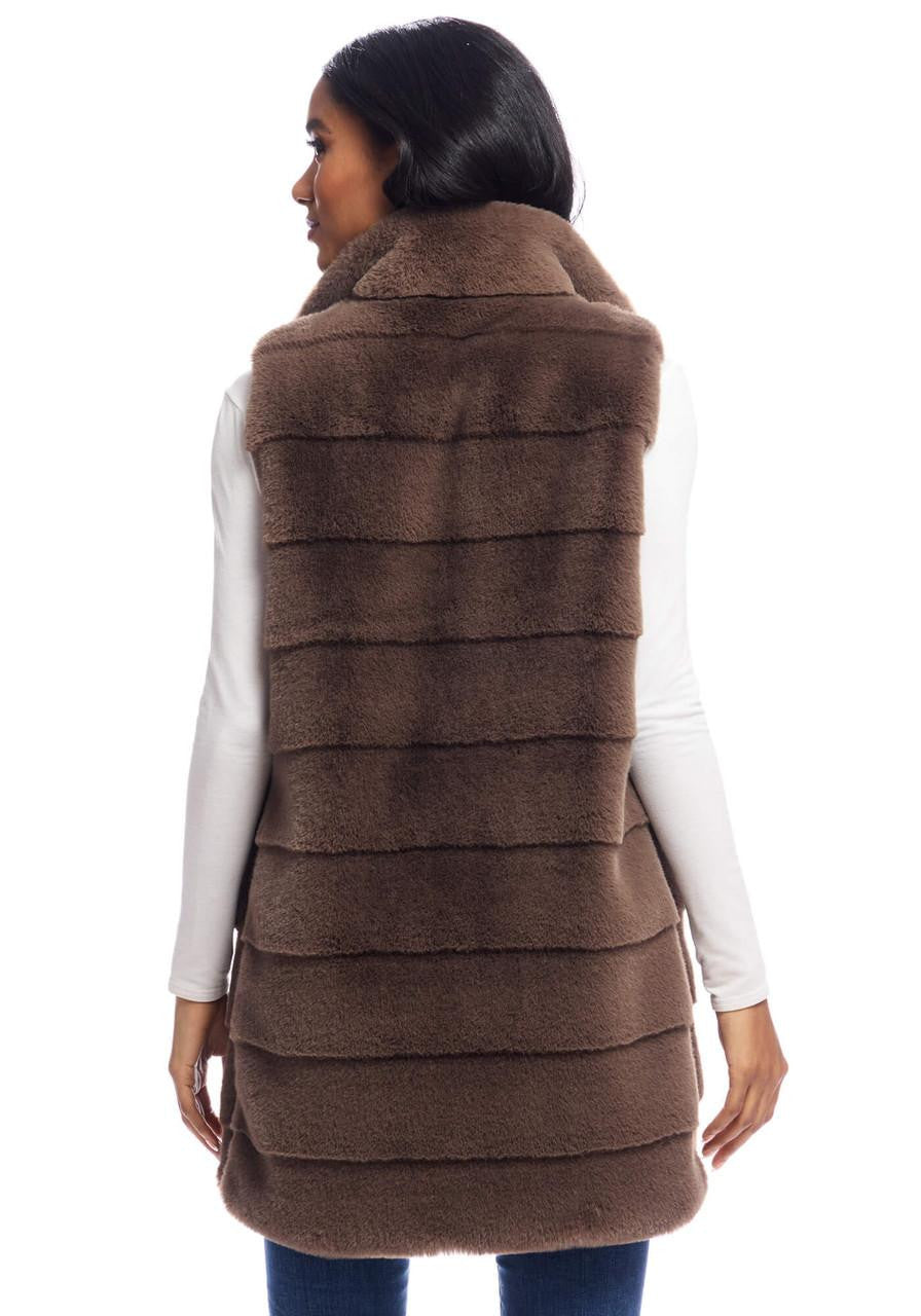Faux Fur Weekender Vest - Fabulous Furs