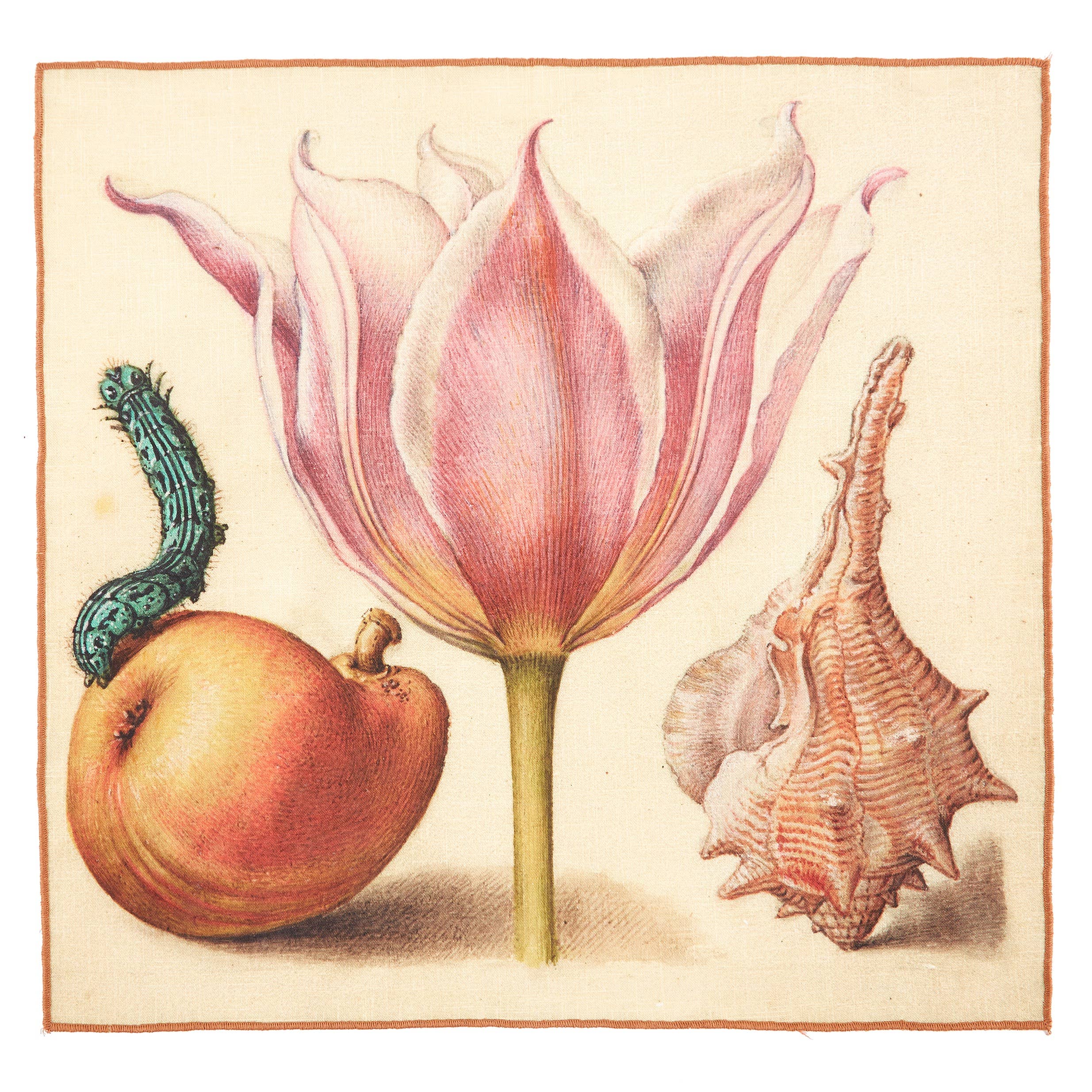 Botanical Dinner Napkins, Set of 4 - Siren Song (20in sq)