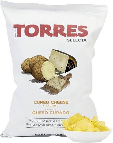 Gourmet Cured Cheese Potato Chips - Torres (5.3oz / 150g)
