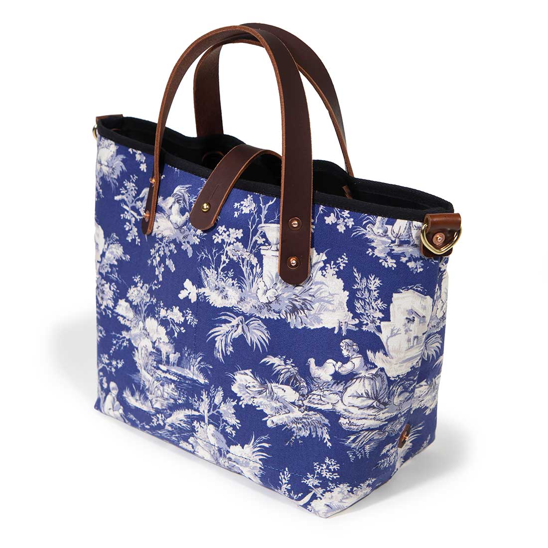 Sapphire Toile All Day Mini Tote - General Knot & Co.