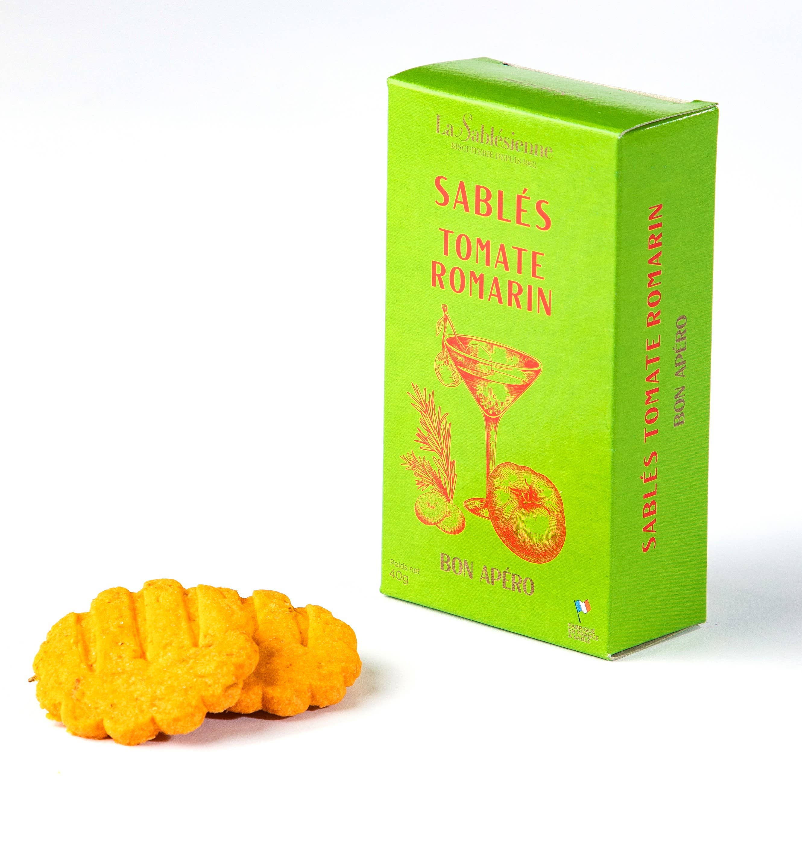 Savory Sablés Assorted Flavors (Set of 4) - La Sablésienne (5.6oz / 160g)