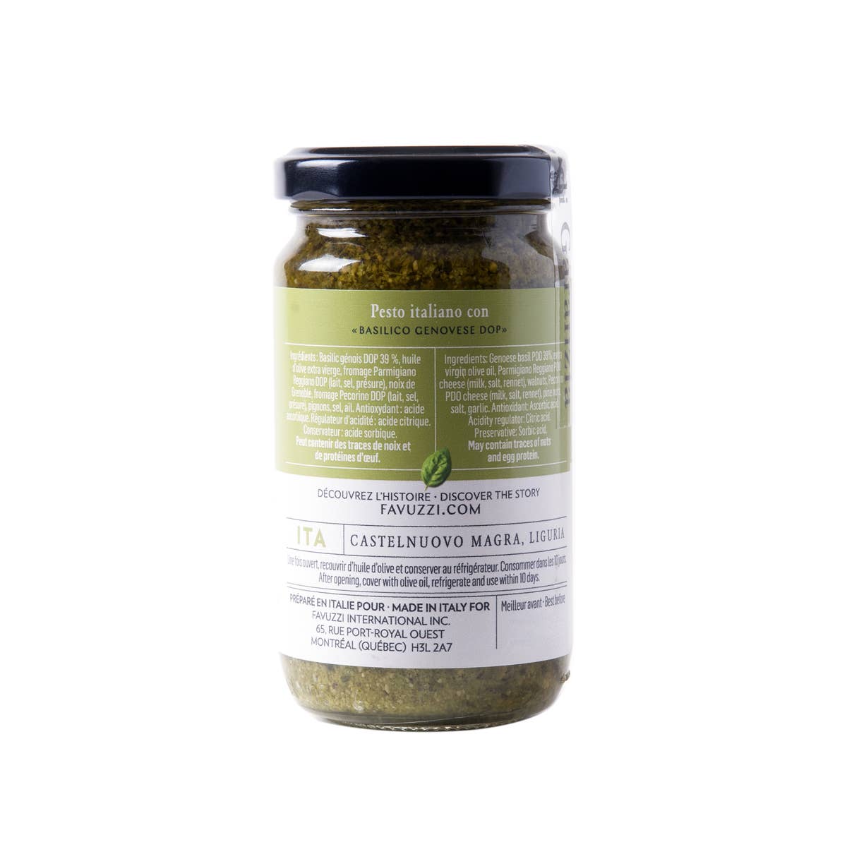Basil Pesto - Favuzzi (180g)