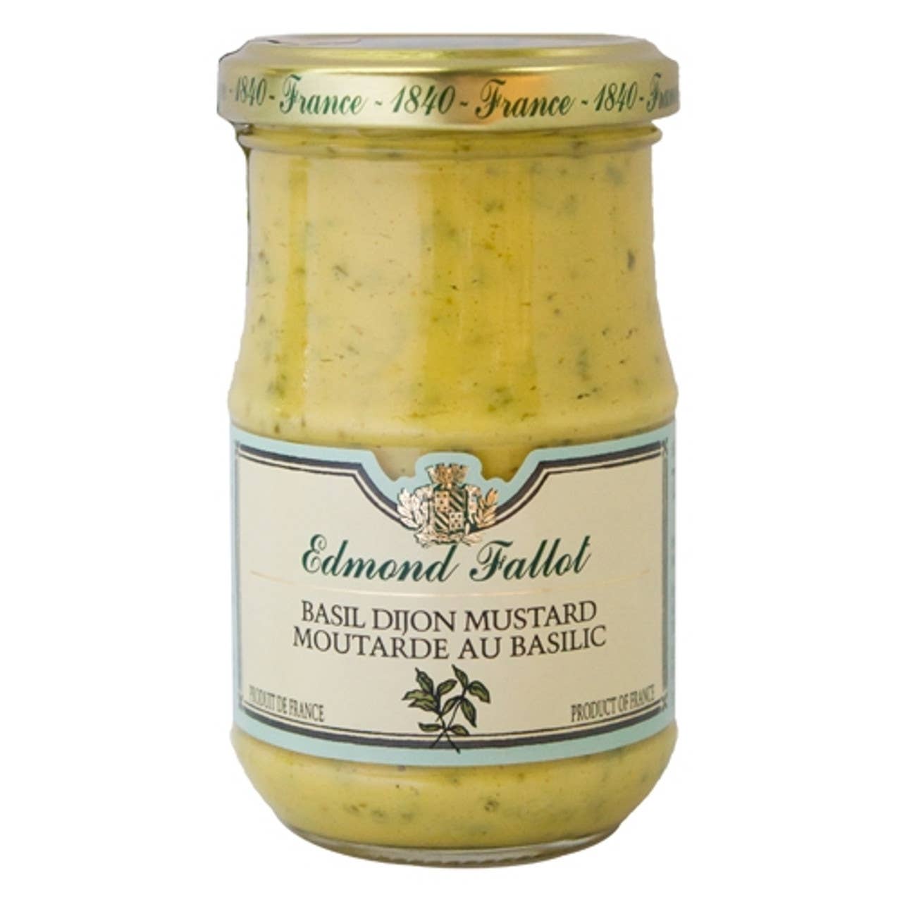 Basil Dijon Mustard - Edmond Fallot (7oz / 200g)