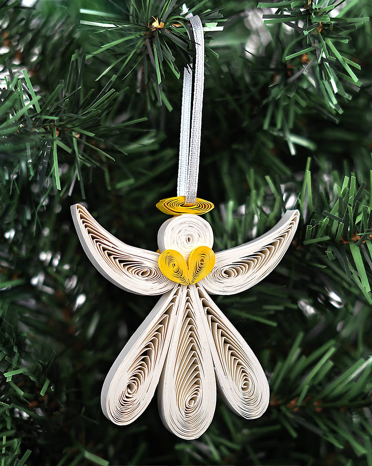 Ornament, Quilled Angel Box Set - Quilling Card