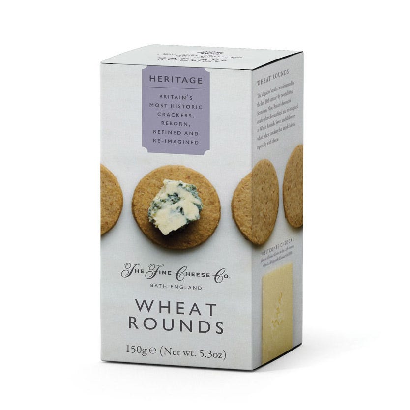 Heritage Wheat Rounds - The Fine Cheese Co. (5.3oz / 150g)