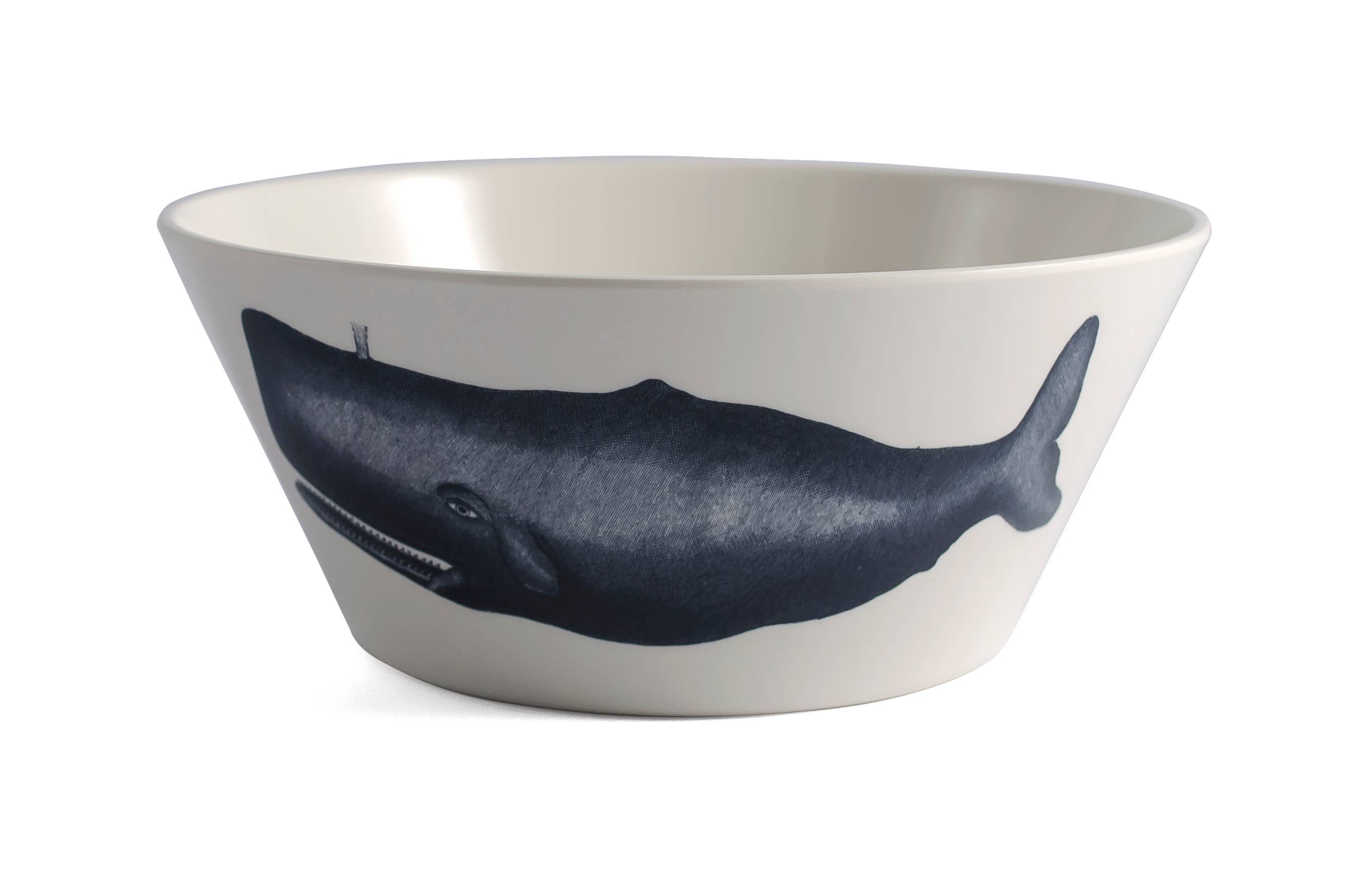 Scrimshaw Large Serving Bowls, Melamine (Set of 4) - THOMASPAUL (11.25in dia x 4.75in high)