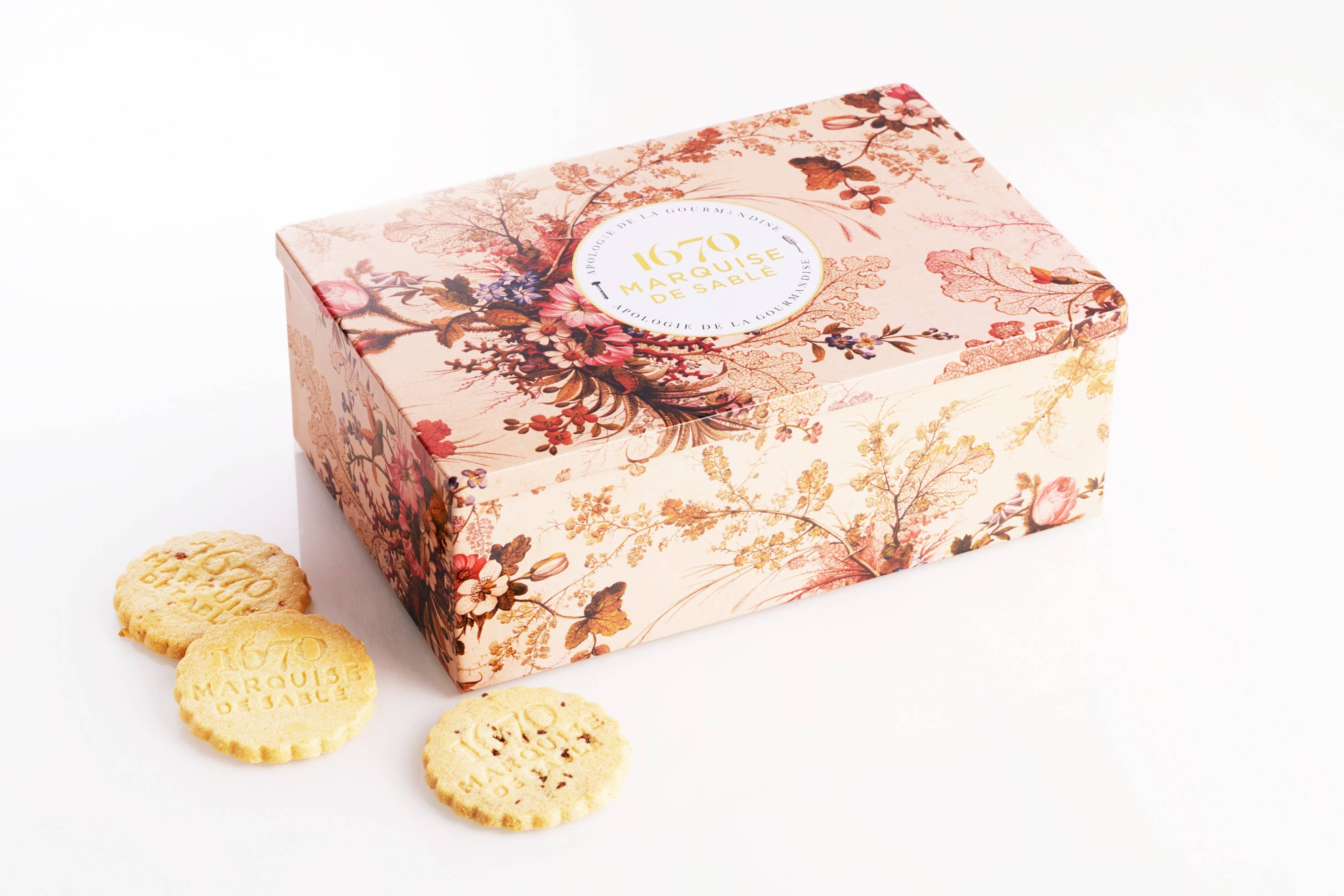 Shortbread Cookie Tin, 'Songe dans un Sous Bois' - La Sablésienne (10.6oz / 300g)