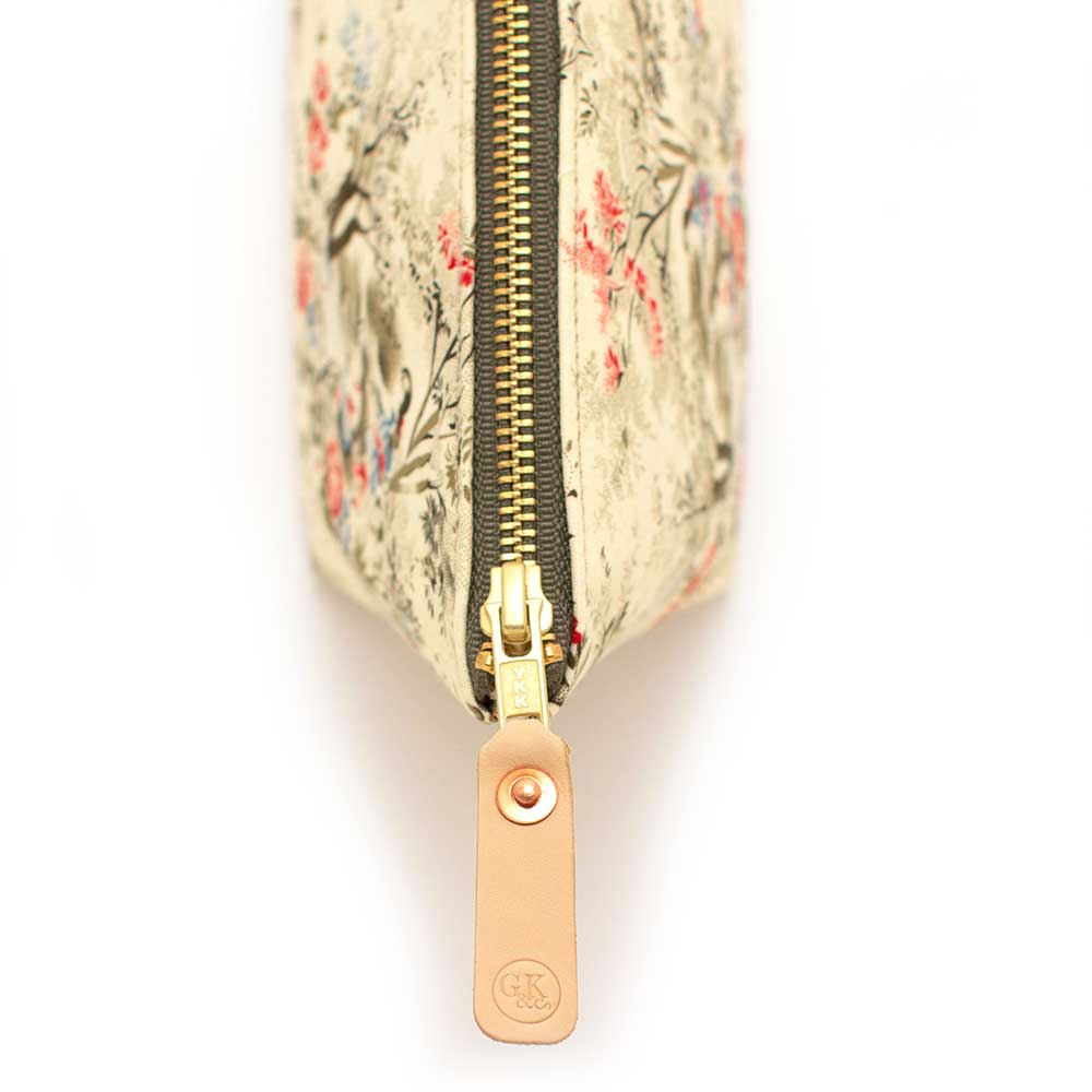 1940s Country Toile Travel Clutch - General Knot & Co.