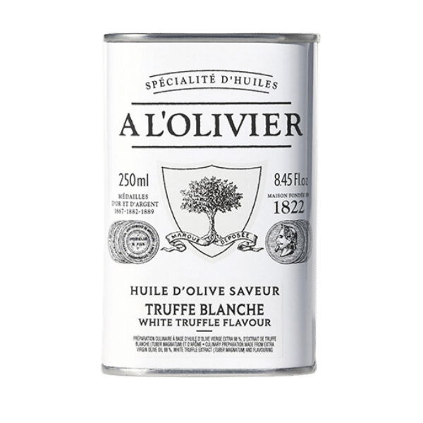 White Truffle Olive Oil - A L'Olivier (8.4oz / 250ml)
