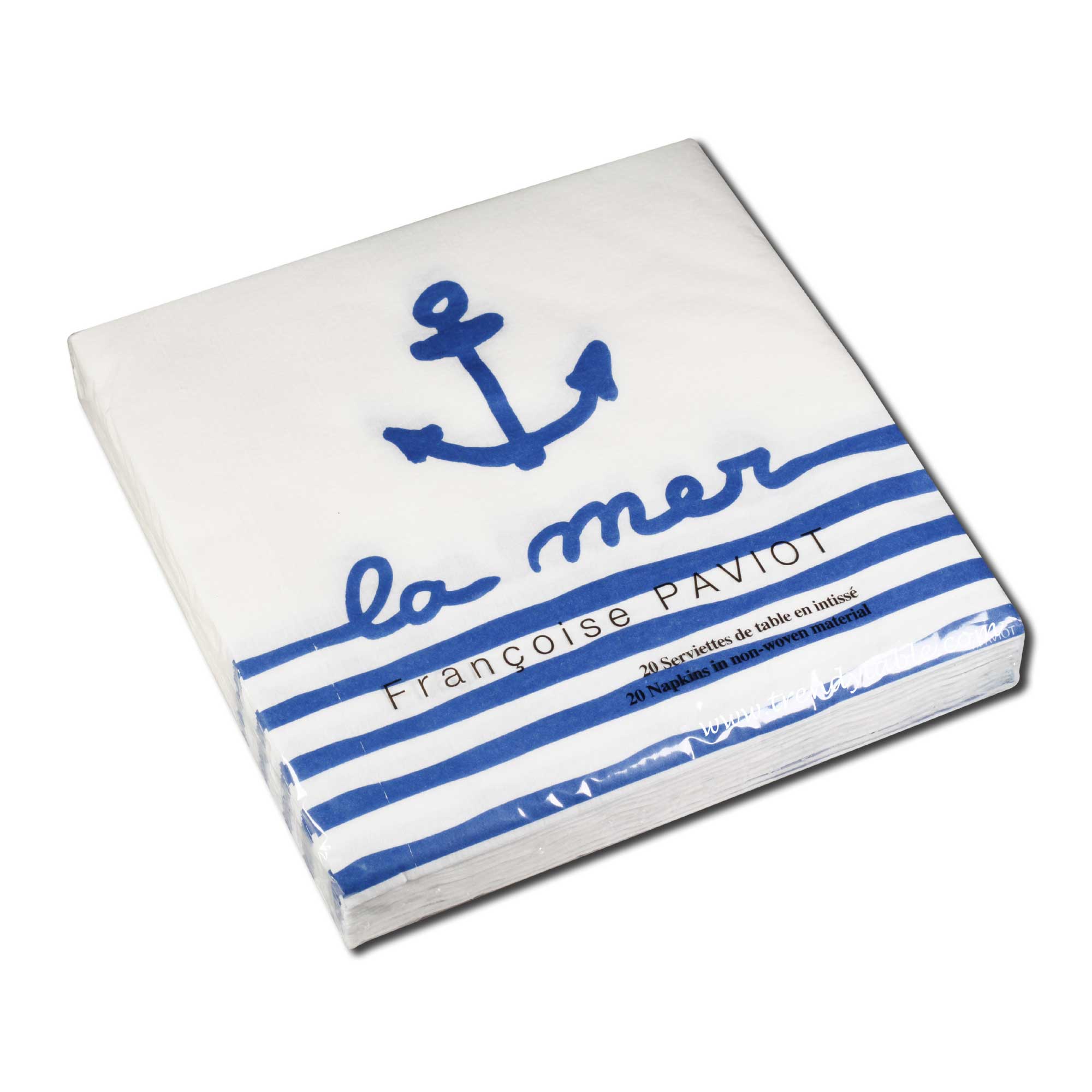 Dinner Napkin, La Mer - Françoise Paviot