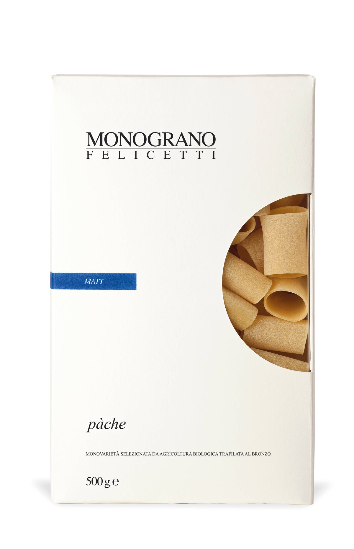 New Pache Organic Pasta - Matt Variety - Monograno Felicetti