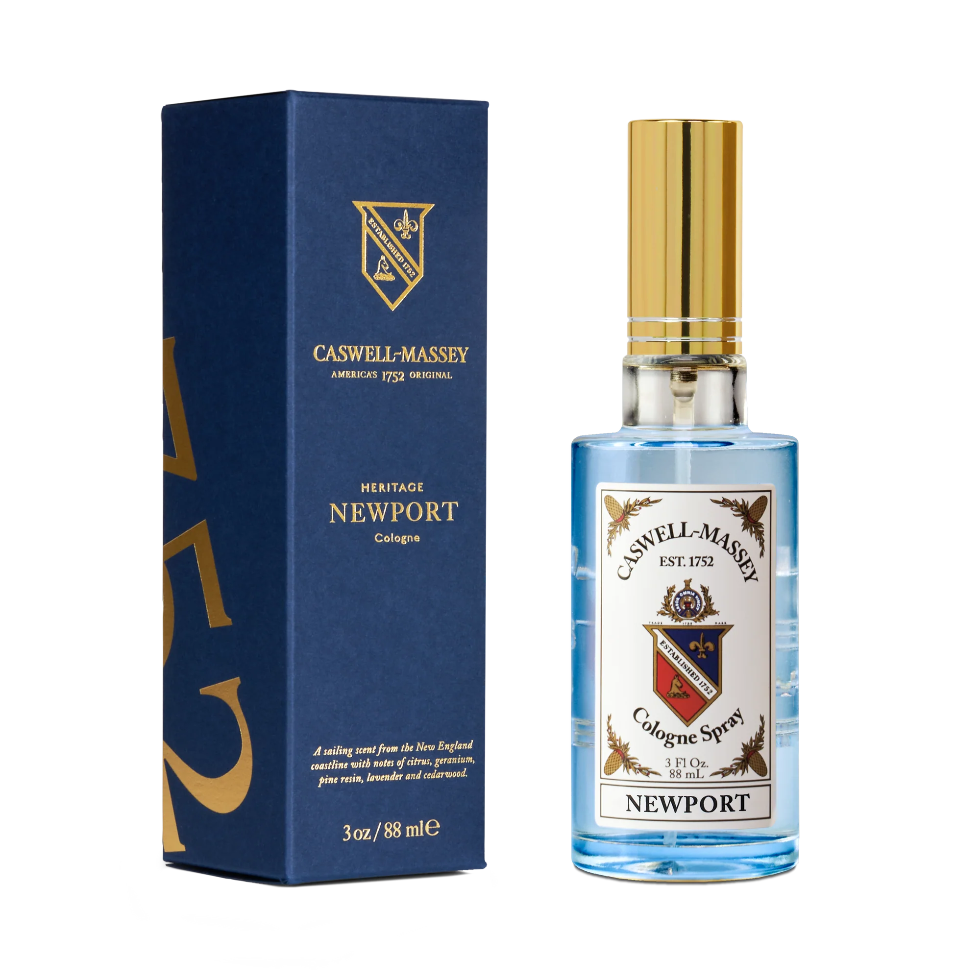Newport Cologne - Caswell-Massey (3oz / 88ml)