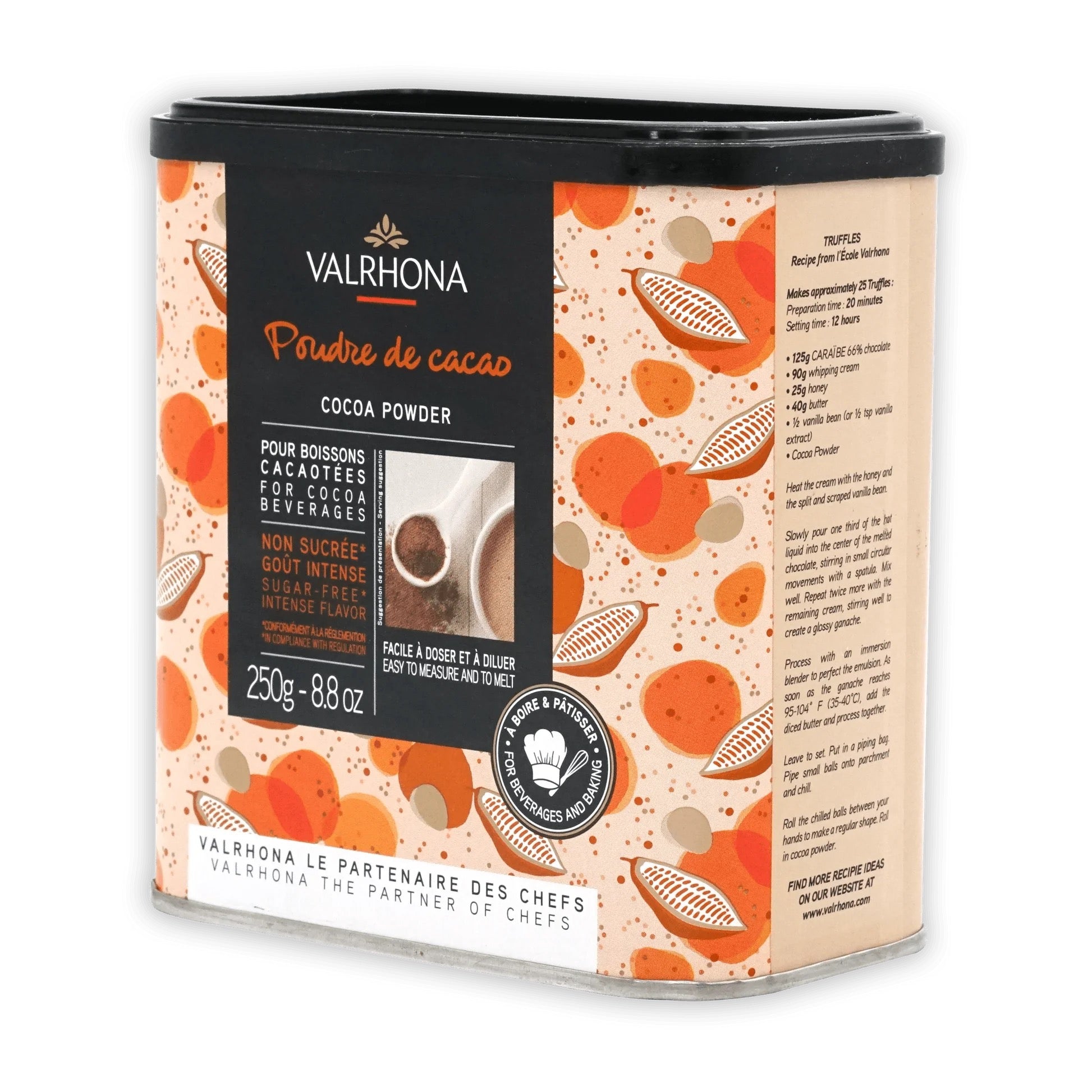 Cocoa Powder - Valrhona (88oz / 250g)