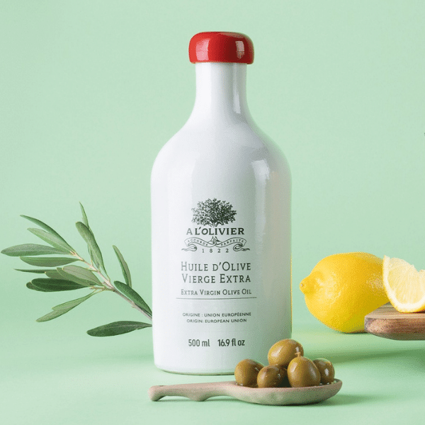 Extra-Virgin Olive Oil (Stone Jar) - A L'Olivier (16.9oz / 500ml)
