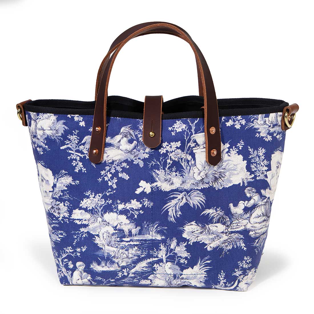 Sapphire Toile All Day Mini Tote - General Knot & Co.