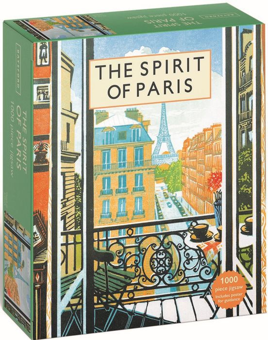 Jigsaw Puzzle: The Spirit of Paris, 1,000 pieces - B.T. Batsford / Rizzoli (70cm x 50cm)