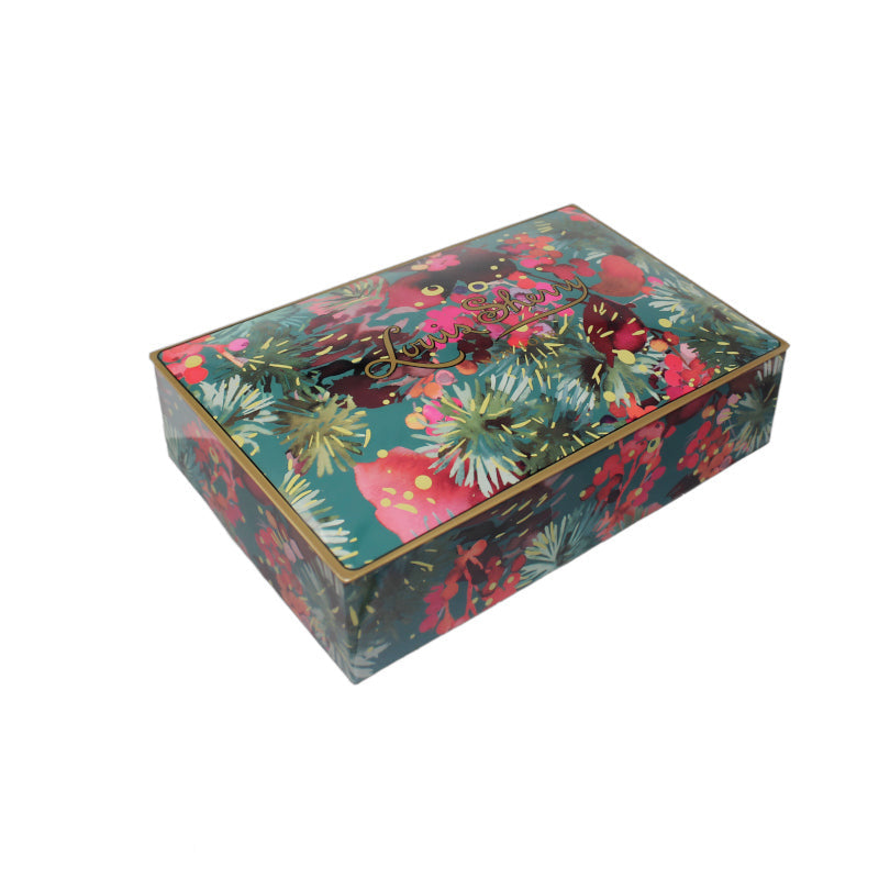Holiday Cypress Floral by AERIN, 12-Piece Tin - Louis Sherry (6oz / 170g)